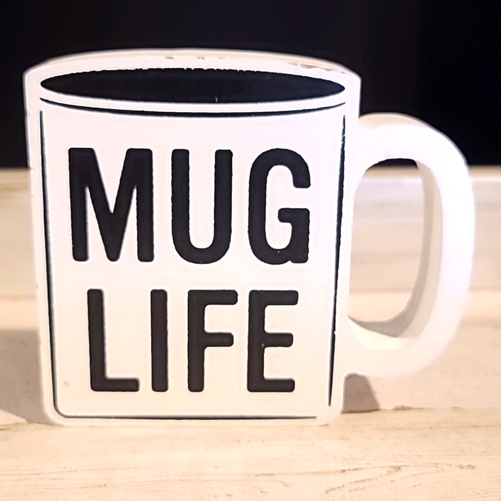 ⭐️ MUG LIFE Themed Mini Sign [ Read Details ]